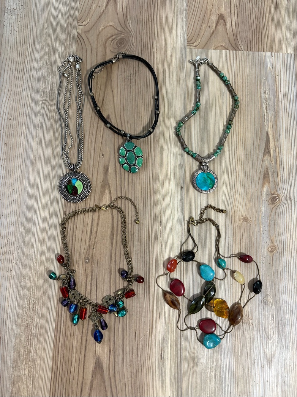 Chicos Multicolor Beaded Statement Necklaces - Women's Fashion Jewelry